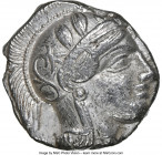 ATTICA. Athens. Ca. 440-404 BC. AR tetradrachm (24mm, 17.14 gm, 1h). NGC Choice VF 4/5 - 3/5. Mid-mass coinage issue. Head of Athena right, wearing ea...
