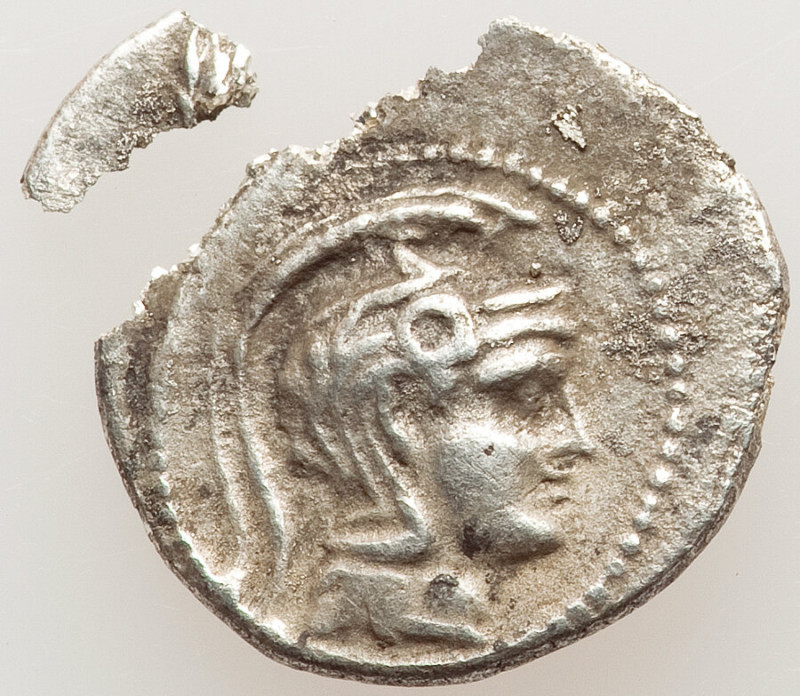 ATTICA. Athens. Ca. 2nd-1st centuries BC. AR hemidrachm or triobol (15mm, 1.66 g...