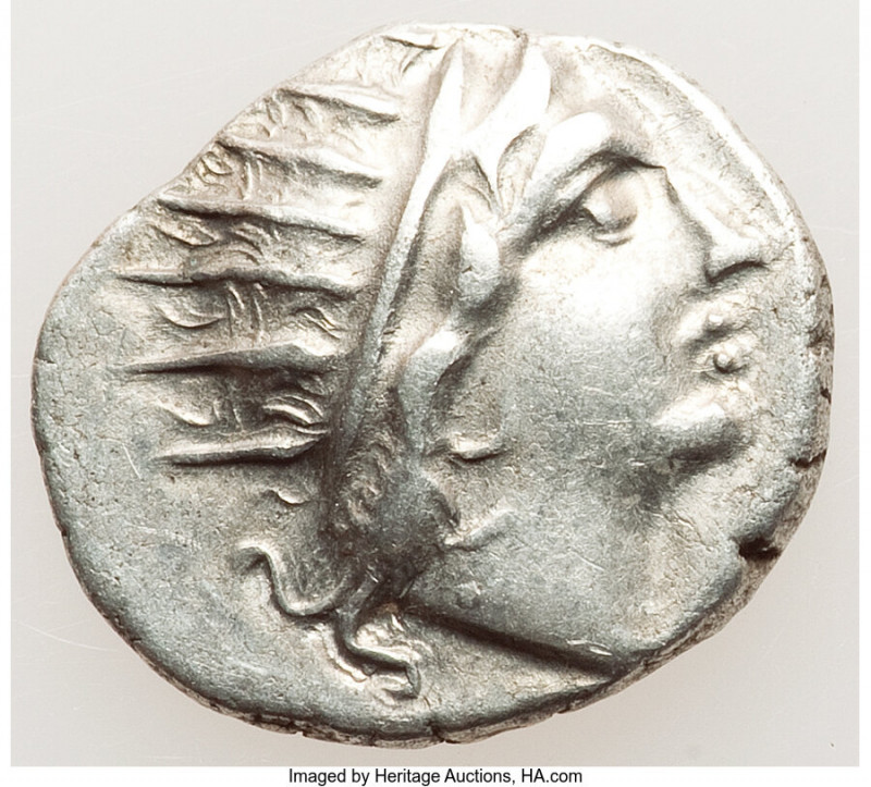 CARIAN ISLANDS. Rhodes. Ca. 88-84 BC. AR drachm (15mm, 2.06 gm, 12h). Choice VF....
