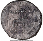 CILICIA. Tarsus. Pharnabazus, as Satrap (380-374/3 BC). AR stater (23mm, 10.82 gm, 11h). NGC Choice AU 5/5 - 2/5, test cut. Ca. 380-379 BC. B'LTRZ (Ar...