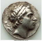 SELEUCID KINGDOM. Antiochus III the Great (222-187 BC). AR tetradrachm (29mm, 17.01 gm, 1h). Fine, punches. Uncertain Mint 71, perhaps Seleucia on the...