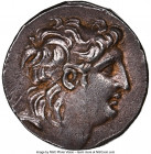 SELEUCID KINGDOM. Antiochus VII Euergetes (Sidetes) (138-129 BC). AR tetradrachm (28mm, 16.19 gm, 1h). NGC XF 5/5 - 4/5 edge punch mark. Antioch on th...