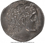 PTOLEMAIC EGYPT. Cleopatra III and Ptolemy IX Soter II (116/5-107 BC). AR stater or tetradrachm (26mm, 12.94 gm, 12h). NGC AU 5/5 - 2/5, light smoothi...