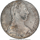 Maria Theresa Restrike Taler 1780-Dated AU55 NGC, Milan mint, KM-Tn1. 

HID09801242017

© 2022 Heritage Auctions | All Rights Reserved