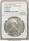 Maria Theresa Taler 1752 AU Details (Cleaned) NGC, Vienna mint, Dav-1111. 

HID09801242017

© 2022 Heritage Auctions | All Rights Reserved