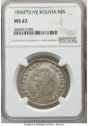 Republic 4 Soles 1856 PTS-MJ MS62 NGC, Potosi mint, KM123.2. 

HID09801242017

© 2022 Heritage Auctions | All Rights Reserved