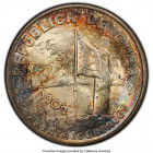 Republic 40 Centavos 1952 MS65 PCGS, Philadelphia mint, KM25. Nicely toned and infused with luster. 

HID09801242017

© 2022 Heritage Auctions | All R...