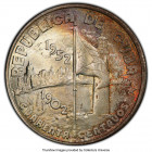 Republic 40 Centavos 1952 MS65 PCGS, Philadelphia mint, KM25. 50th Anniversary of the Republic of Cuba. 

HID09801242017

© 2022 Heritage Auctions | A...