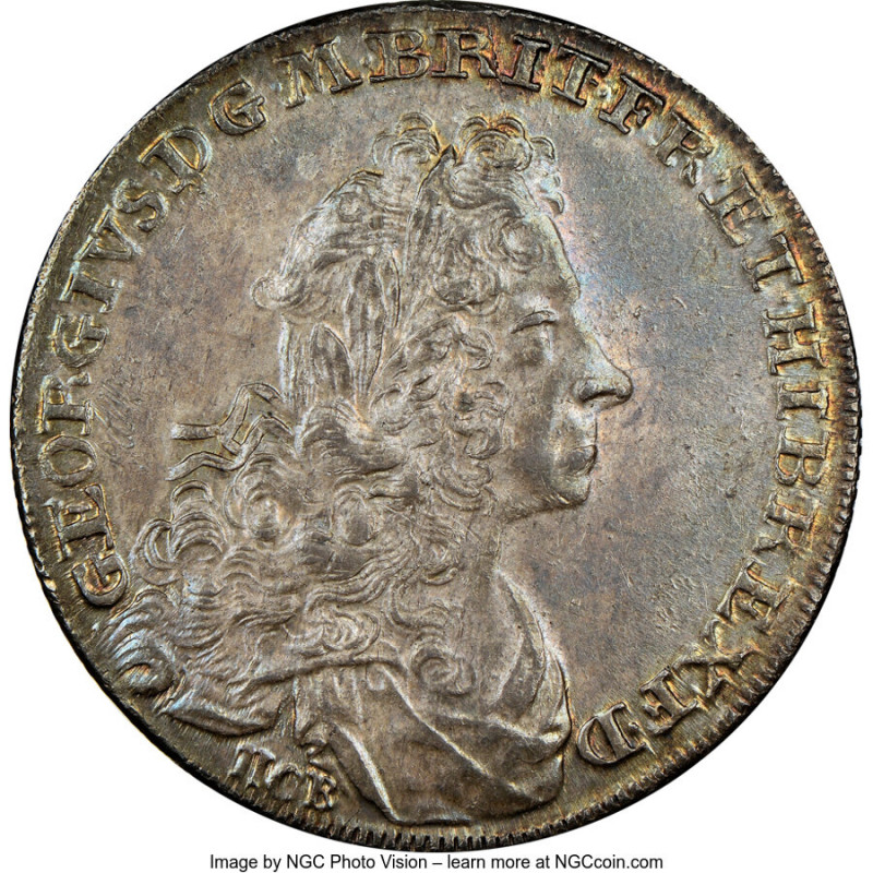 Brunswick-Lüneburg-Calenberg-Hannover. George I of England 2/3 Taler 1723-HCB MS...