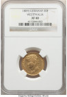 Westphalia. Jerome Napoleon gold 20 Franken 1809-J XF40 NGC, Paris mint, KM102. 

HID09801242017

© 2022 Heritage Auctions | All Rights Reserved