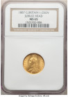 Victoria gold 1/2 Sovereign 1887 MS65 NGC KM766, S-3869. Jubilee head, first year of type. AGW 0.1177 oz. 

HID09801242017

© 2022 Heritage Auctions |...