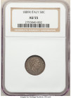 Umberto I 50 Centesimi 1889-R AU55 NGC, Rome mint, KM26. Heavy olive-gray patina. From the Meduno Collection 

HID09801242017

© 2022 Heritage Auction...