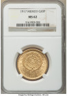 Republic gold 20 Pesos 1917 MS62 NGC, Mexico City mint, KM478. AGW 0.4823 oz. 

HID09801242017

© 2022 Heritage Auctions | All Rights Reserved