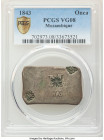 Portuguese Colony. Maria II silver Counterstamped "Lozenge" Onca 1843 VG08 PCGS, KM26.1. One year type. 

HID09801242017

© 2022 Heritage Auctions | A...