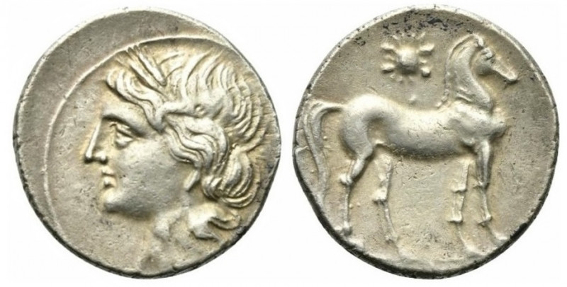 Campania (?), Unit (or Half Shekel, Denarius, Drachm) struck during the Second P...