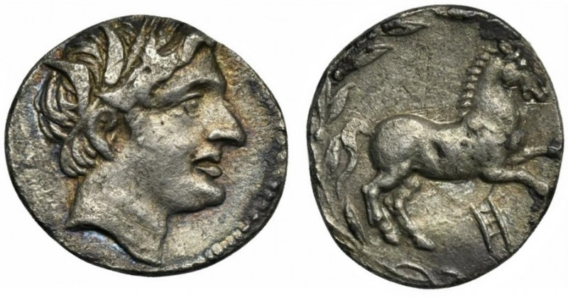 The Carthaginians in the Mediterranean, Sicily, Akragas, Quarter Shekel or Drach...