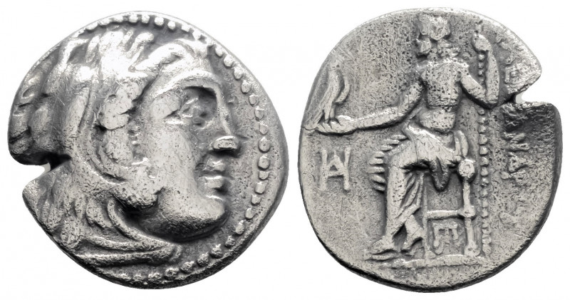 Greek
KINGS OF MACEDON. Alexander III the Great (Circa 336-323 BC). 
AR Drachm (...