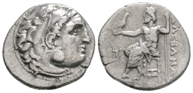 Greek
KINGS OF MACEDON, Alexander III ‘the Great’ (Circa 336-323 BC)
AR Drachm (...