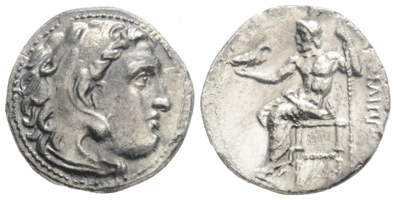 Greek
KINGS OF MACEDON. Philip III Arrhidaios, (Circa 323-317 BC)
AR Drachm (16....