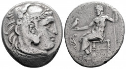Greek
KINGS OF MACEDON. Alexander III ‘the Great’ . (Circa 336-323 BC ).
AR Tetradrachm. (26.4mm, 16.3g)
Uncertain mint in Greece or Macedon, Head of ...