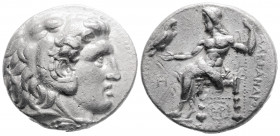 Greek
KINGS OF MACEDON, Babylon I, Alexander III ‘the Great’, (Circa 336-323 BC) 
AR Tetradrachm (26.3mm, 16.8g)
Head of Herakles to right, wearing li...