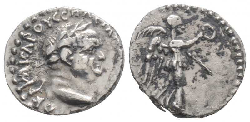 Roman Provincial
CAPPADOCIA, Caesarea, Vespasian (69-79 AD)
AR Hemidrachm (14.6m...