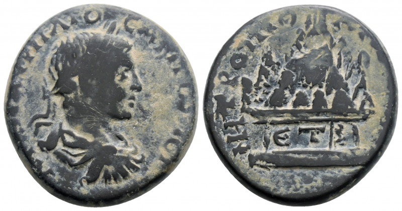 Roman Provincial
CAPPADOCIA, Caesarea. Elagabalus. (218-222 AD)
AE Bronze (25.9m...