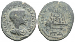 Roman Provincial
CAPPADOCIA, Caesarea. Gordian III. (238-244 AD)
AE Bronze (27.1mm, 9.2g))
Obv: AV K M ANT ΓOΡΔIANOC; laureate and draped bust right.
...