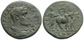 Roman Provincial
CILICIA, Ninica Claudiopolis, Maximinus (235-238 AD)
AE Bronze (27.3mm, 11.21g)
Obv: IMP MAXIMINVΓ PIVΓ AVΓ draped and cuirassed bust...