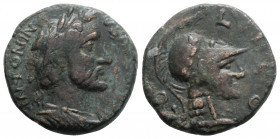 Roman Provincial
LYCAONIA. Iconium. Antoninus Pius (138-161 AD)
AE Bronze (17.5mm, 4.53g)
Obv: ANTONINVS AVG PIVS. Laureate, draped and cuirassed bust...