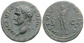 ★ Rare Agrippa ★
Roman Imperial
Agrippa (grandfather of Caligula). Restitution issue struck under Titus (80-81 AD). Rome 
AE As (28.6mm 9.7g)
Obv: M A...