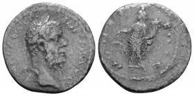 Roman Imperial
Pescennius Niger (193-194 AD) Antioch
AR Denarius (18.3mm, 2.27g)
Obv: IMP CAES C PESCEN NIGER IVST AVG, laureate head of Pescennius Ni...