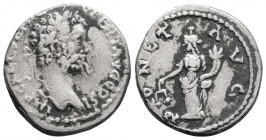 Roman Imperial
Septimius Severus (193-211 AD) Emesa
AR Denarius (18.5mm, 3.1g)
Obv: IMP CAE L SEP SEV PERT AVG COS II Laureate head of Septimius Sever...