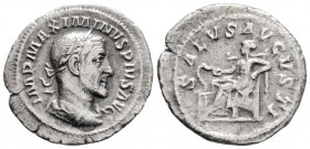 Roman Imperial
Maximinus I, (235-238 AD) Rome
AR Denarius (21.4mm, 2.1g)
Obv: IMP MAXIMINVS PIVS AVG Laureate, draped and cuirassed bust of Maximinus ...