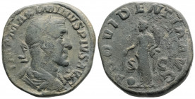 Roman Imperial
Maximinus I (235-238 AD) Rome
AE Sestertius (30.7mm, 20.2g)
Obv: IMP MAXIMINVS PIVS AVG Laureate, draped and cuirassed bust of Maximinu...