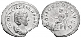 Roman Imperial
Otacilia Severa (244-249 AD) Rome 
AR Denarius (23.2mm, 2.53g)
Obv: M OTACIL SEVERA AVG, draped bust right, wearing stephane, set on cr...