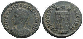 Roman Imperial
Constantine II, as Caesar ( 317-337 AD). Kyzikos
AE Follis (19.1mm, 2.8g)
Obv: CONSTANTINVS IVN NOB C, laureate, draped and cuirassed b...