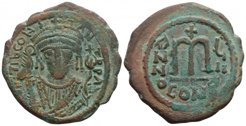 Byzantine
Tiberius II Constantine, (578 - 582 AD) Constantinople
AE Follis (32.3...