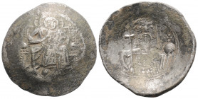 Byzantine
Alexius I Comnenus (1081-1118 AD) Constantinople
BI Aspron Trachy (27.7mm, 4.3g)
Obv: IC - XC. Christ Pantokrator seated facing on throne. 
...