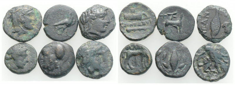6 pieces, as seen