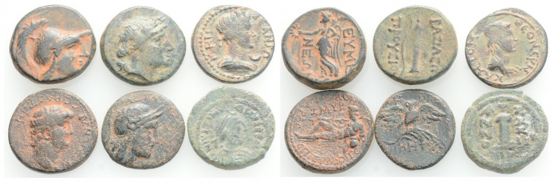 6 pieces, as seen