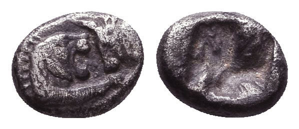 KINGS of LYDIA. Kroisos. Circa 564/53-550/39 BC. AR Reference: Condition: Very F...