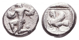 CARIA, Kaunos. Circa 490-470 BC. AR Reference: Condition: Very Fine

 Weight: 1,15 gr Diameter: 9 mm