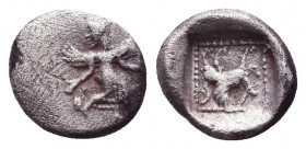 CARIA, Kaunos. Circa 490-470 BC. AR Reference: Condition: Very Fine

 Weight: 0,65 gr Diameter: 9 mm
