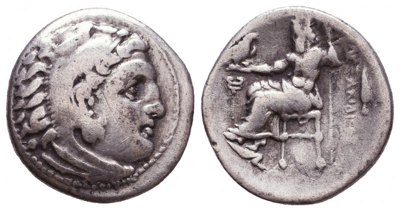 Kings of Macedon. Alexander III. "the Great" (336-323 BC). AR Drachm Reference: ...