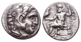 Kings of Macedon. Alexander III. "the Great" (336-323 BC). AR Drachm Reference: Condition: Very Fine

 Weight: 4,1 gr Diameter: 16 mm