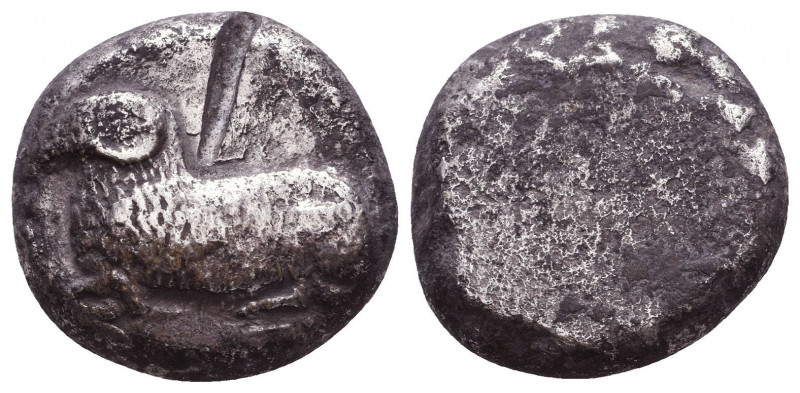 CYPRUS, Salamis. Euelthon (or successors). Circa 530/15-500 BC. AR Stater. Ram c...