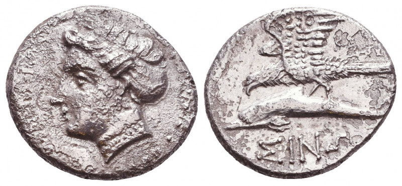 PAPHLAGONIA. Sinope. Circa 330-300 BC. Drachm Reference: Condition: Very Fine
...