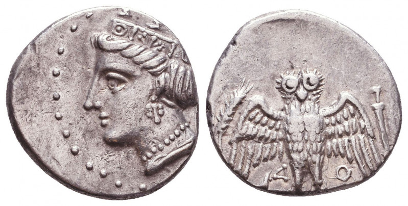 PONTOS, Amisos. Circa 435-370 BC. AR Drachm Reference: Condition: Very Fine

 ...