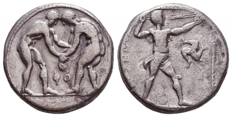 Pamphylia, Aspendos 370-333BC AR Stater Reference: Condition: Very Fine

 Weig...